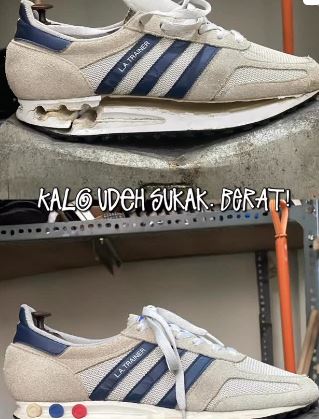 Before After Perawatan Sepatu